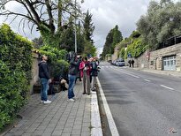ببینید/ ویدیوی ورود هیات آمریکایی به محل مذاکرات