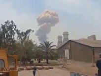 ببینید/ویدیویی از انفجار در بندر شهید رجایی بندرعباس
