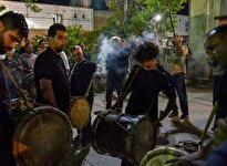 ببینید / عزاداری در فستیوال کوچه برای حادثه بندر شهید رجایی