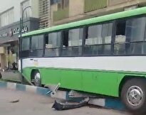 ببینید /تصاویری از سرقت اتوبوس توسط نوجوان کم‌‌توان ذهنی!