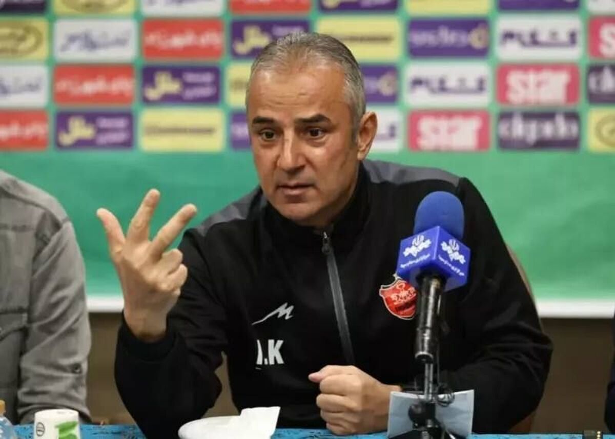 سرمربی پرسپولیس: بازی با مس رفسنجان در اختیار ما و سه امتیاز حق‌مان بود