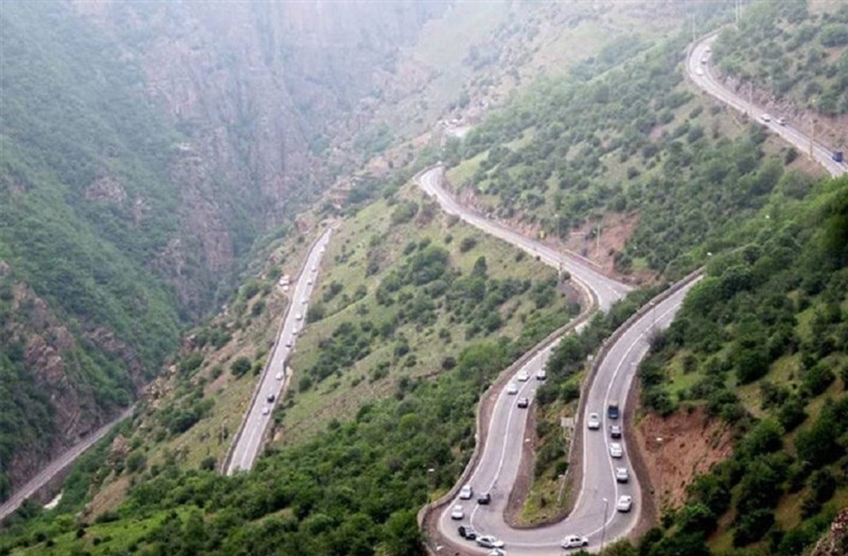 جاده چالوس در مسیر بازگشت، یک‌طرفه می‌شود