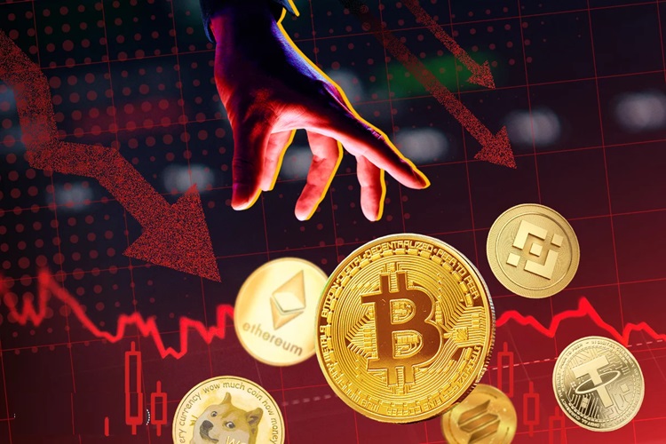 آخرین وضعیت بازار رمزارزها؛ نزدیکی قیمت بیت‌کوین به مرز خطر
