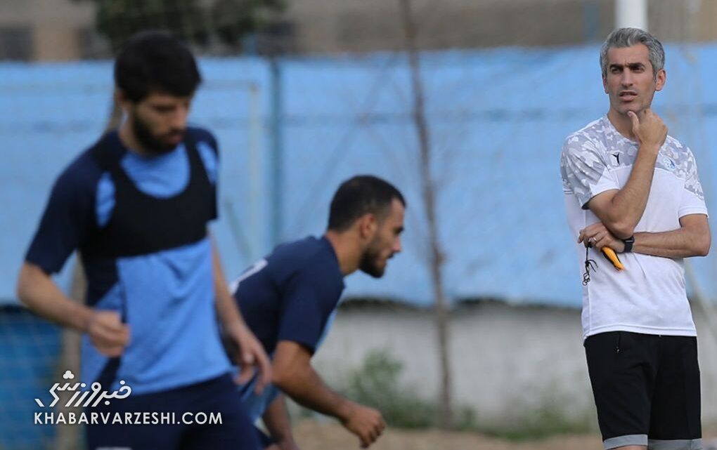 ستاره بزرگ فوتبال آسیا در تمرین استقلال پا به توپ شد +عکس