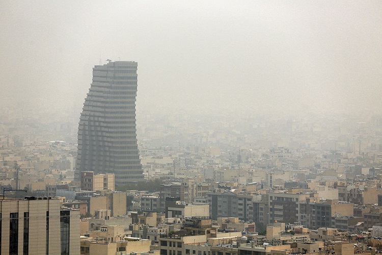 آسمان تهران نارنجی شد؛ هشدار جدی برای گروه‌های حساس