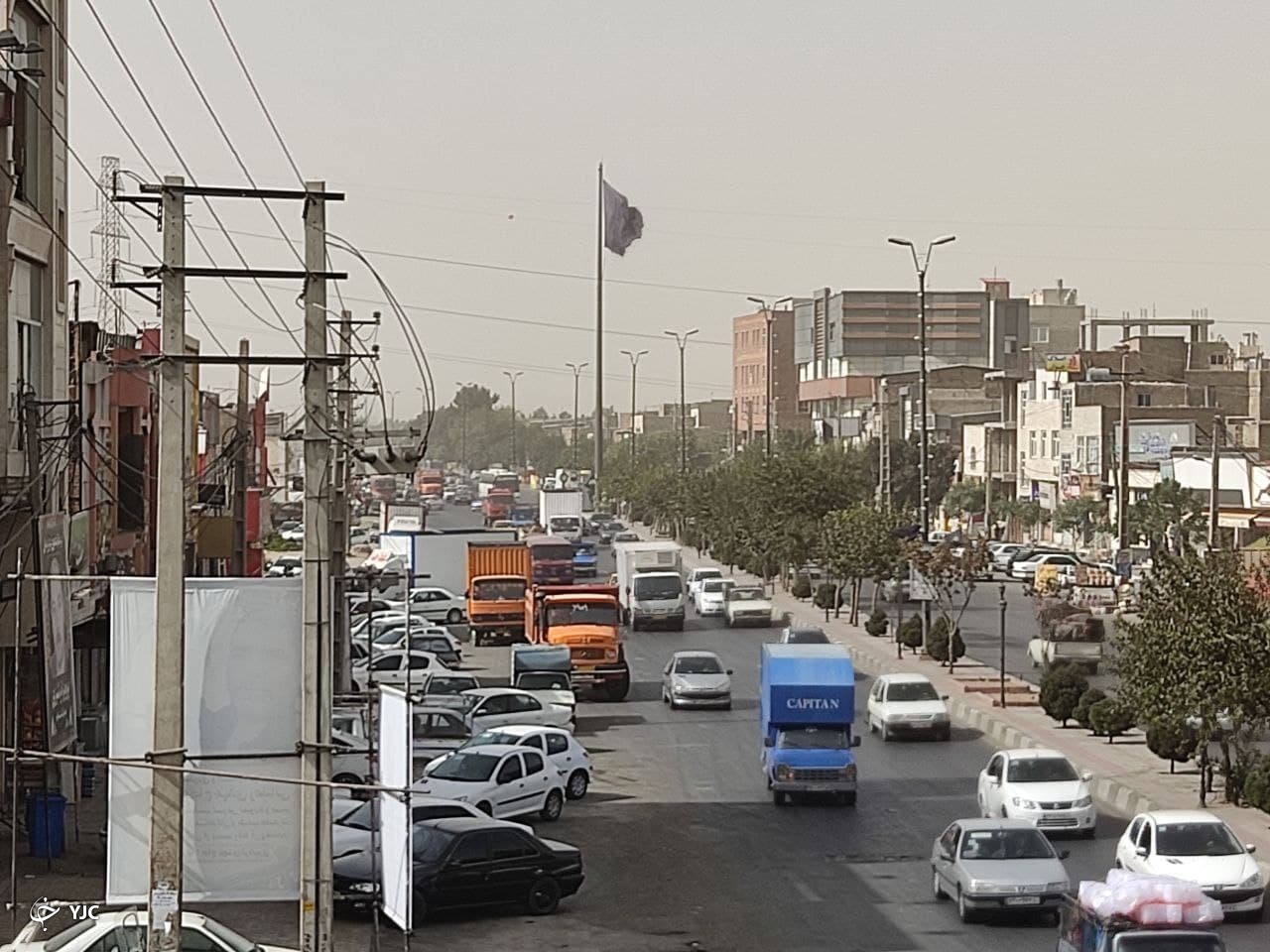 افزایش دما و وزش باد شدید در تهران تا پایان هفته