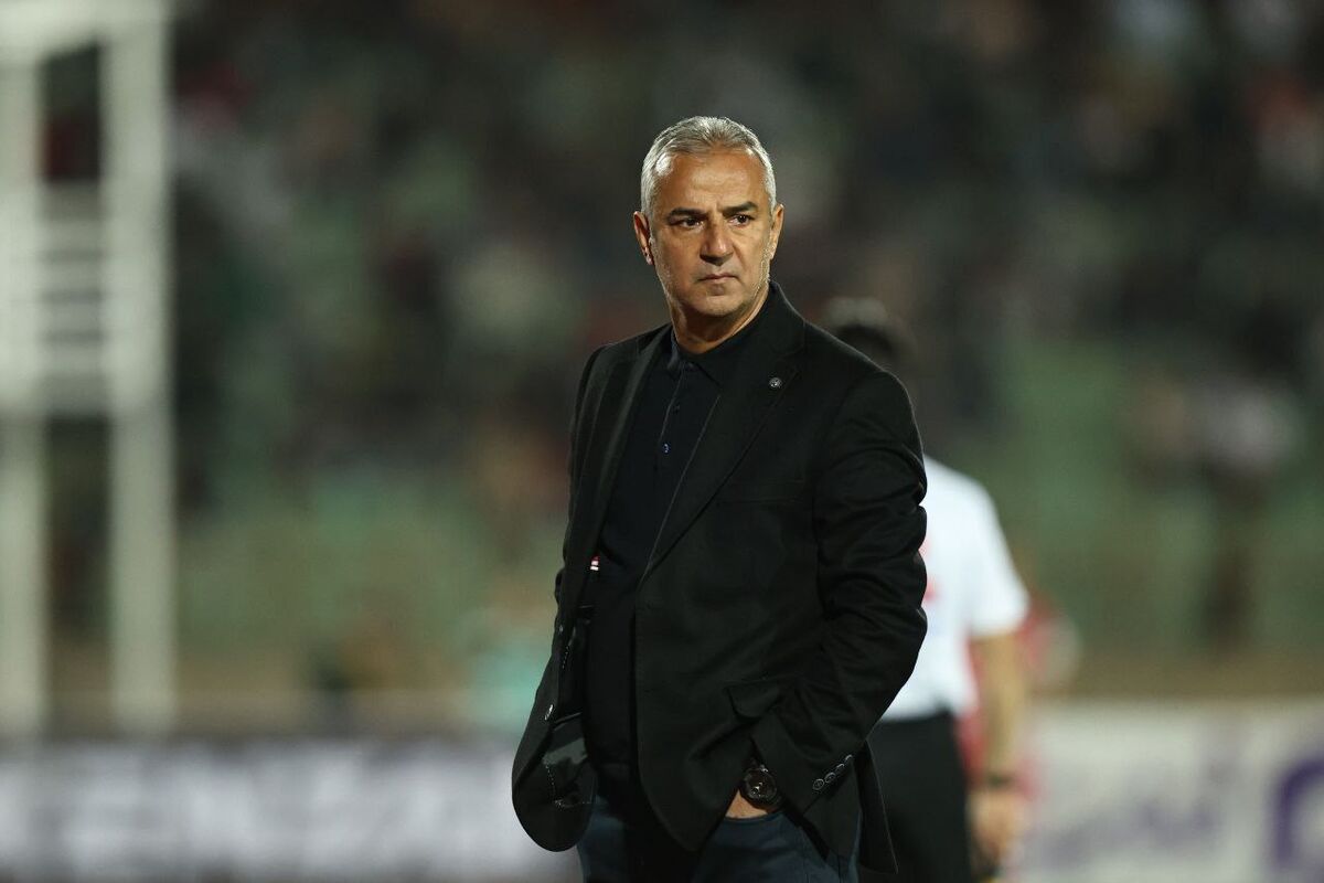 تیپ و ظاهر متفاوت سرمربی پرسپولیس+ عکس