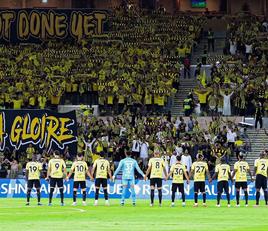 جام در دستان بنزما و رفقا؛ الاتحاد قهرمان عربستان شد!