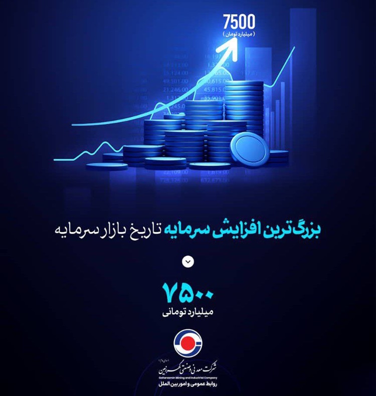 تاریخ‌سازی در بورس؛ کگهر بزرگ‌ترین افزایش سرمایه نقدی را کلید زد