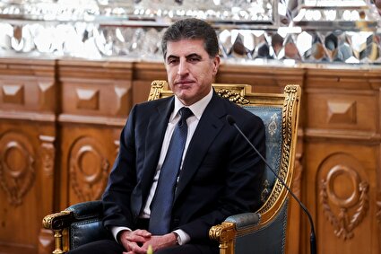 ببینید / سخنرانی بارزانی به زبان فارسی: هربار به ایران می‌آیم دوست دارم عظیمیهٔ کرج را ببینم