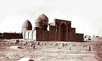 عکس/گنبد مشتاق در دوران قاجار
