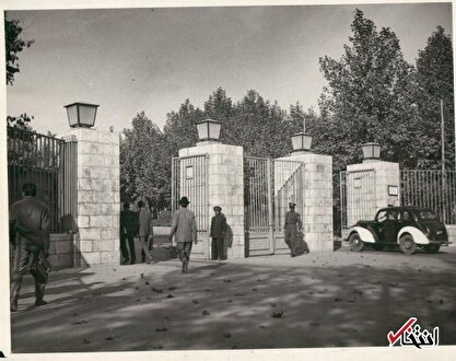 عکس/نخستین سردر دانشگاه تهران