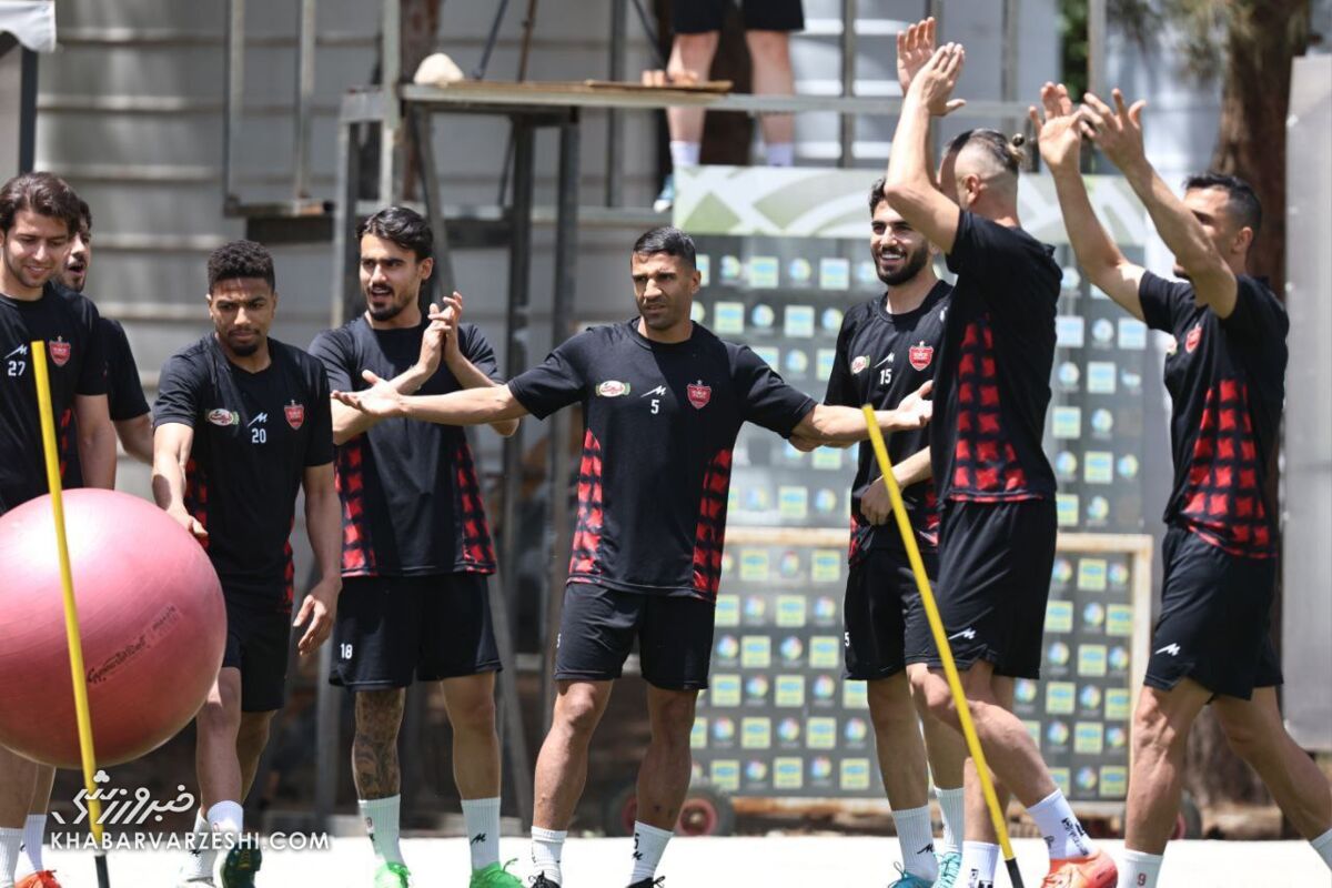 لیست بازیکنان بزرگسال پرسپولیس تا این لحظه