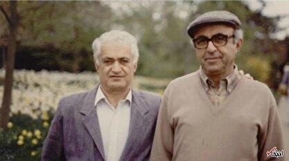 عکس/ حسن کامشاد و دوست صمیمی‌اش