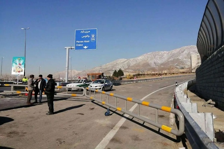 ساعت آغاز و جزئیات ممنوعیت ترافیکی پایان هفته در جاده چالوس