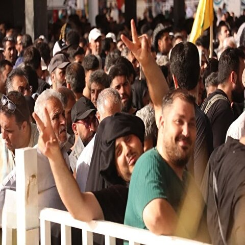 تصاویر: مرز مهران در آستانه روز عرفه