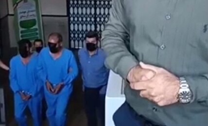 ویدیو / تصاویر متهمان قتل الهه حسین‌نژاد