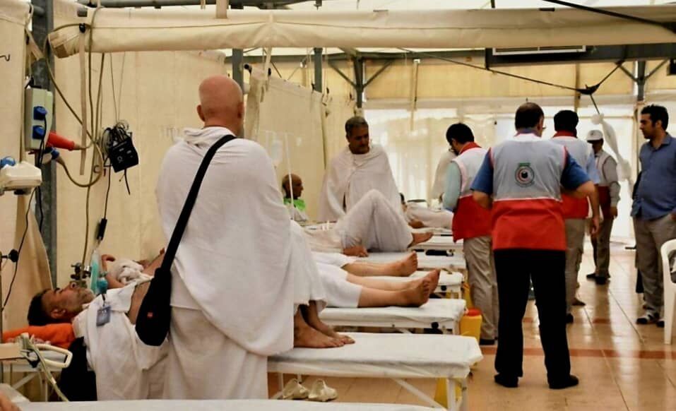 هشدار هلال‌احمر درباره بیماری‌های تنفسی در میان حجاج ایرانی