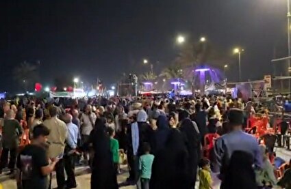 ببینید/ تقابل پدافند هوایی بندرعباس با ریزپرنده‌ها