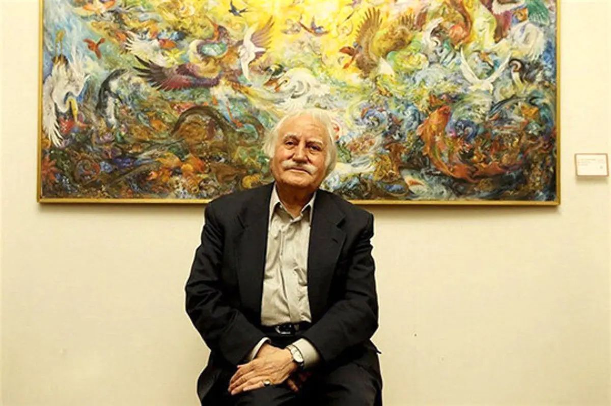 همسر استاد فرشچیان: خبر بستری شدن ایشان در بیمارستان کذب است/ استاد به خاطر زمین خوردن به بیمارستان مراجعه کرده و به بیماری ذات‌الریه مبتلا شدند؛ الان هم در منزل بستری و در هوشیاری کامل هستند