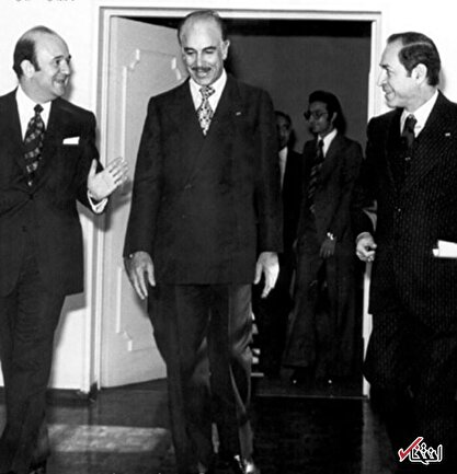 عکس/ سه مرد معروف نزدیک به شاه