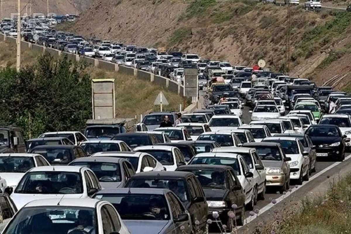 از امشب: یک‌طرفه شدن جاده چالوس برای تسهیل عبور و مرور