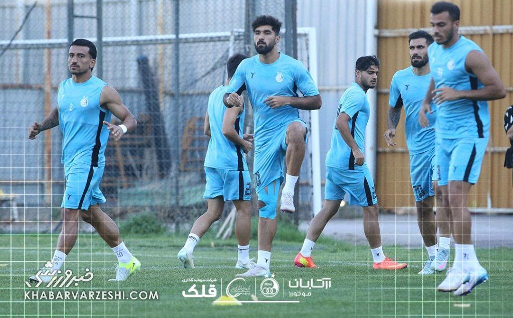نبرد کوشکی با مرد عضلانی استقلال +عکس