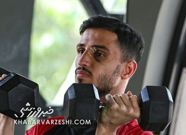 مهاجم پرسپولیس از حادثه دلخراش تمرین پرده برداشت!