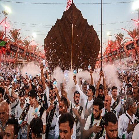تصاویر: عزاداری قبیله «بنی‌عامر» در بین‌الحرمین