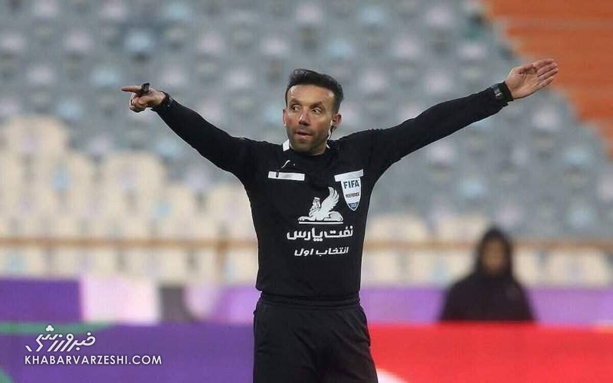 داور دیدار پرسپولیس و فجر سپاسی مشخص شد