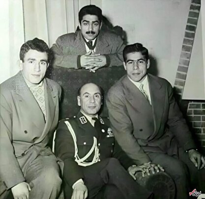 عکس/ تصویری کمتر دیده شده از پهلوانان ایرانی